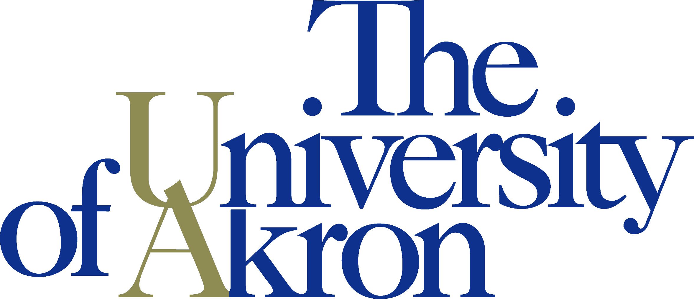 The University of Akron logo
